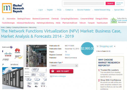 The Network Functions Virtualization (NFV) Market'