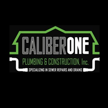 Caliber One Plumbing and Construction Logo