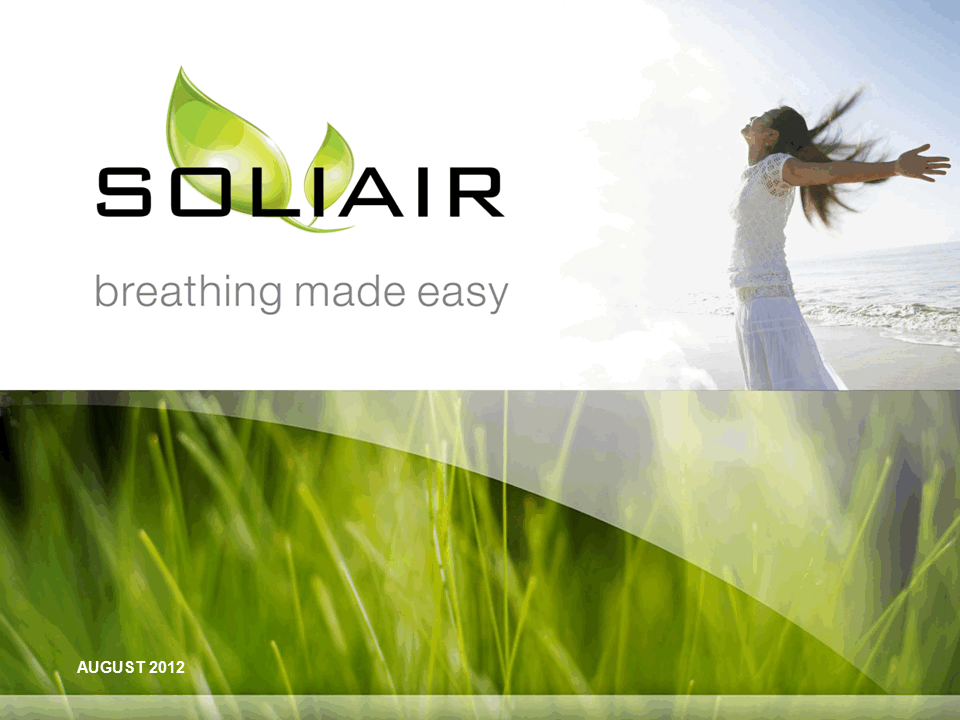 SOLIAIR&trade;: Breathing Made Easy!'