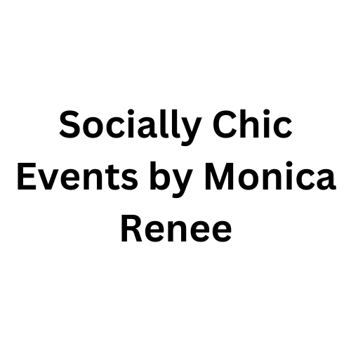 Socially Chic Events by Monica Renee Logo