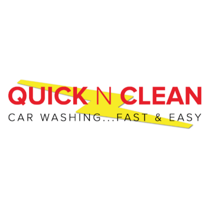 Quick N Clean Car Wash Logo