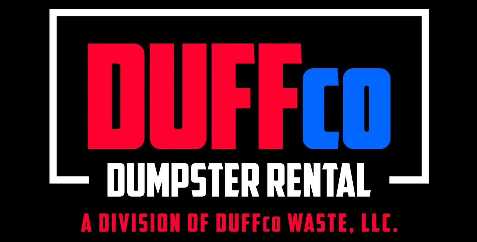 DUFFco Dumpster Rental of Greenville Logo