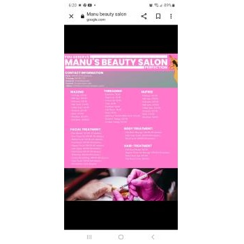 Company Logo For Manu beauty salon'