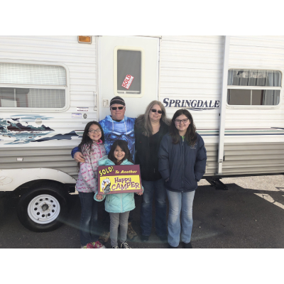 Company Logo For Happy Camper RV Sales'