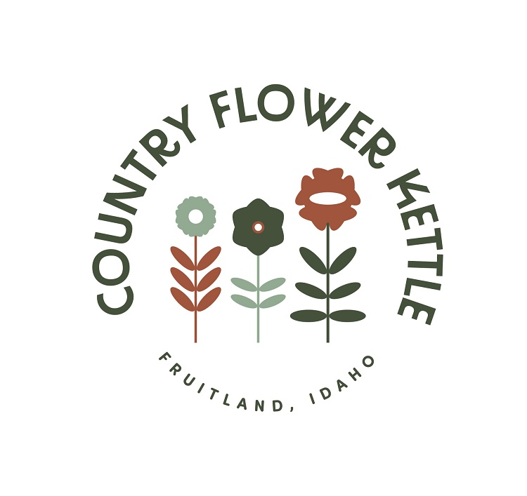 Company Logo For Country Flower Kettle'