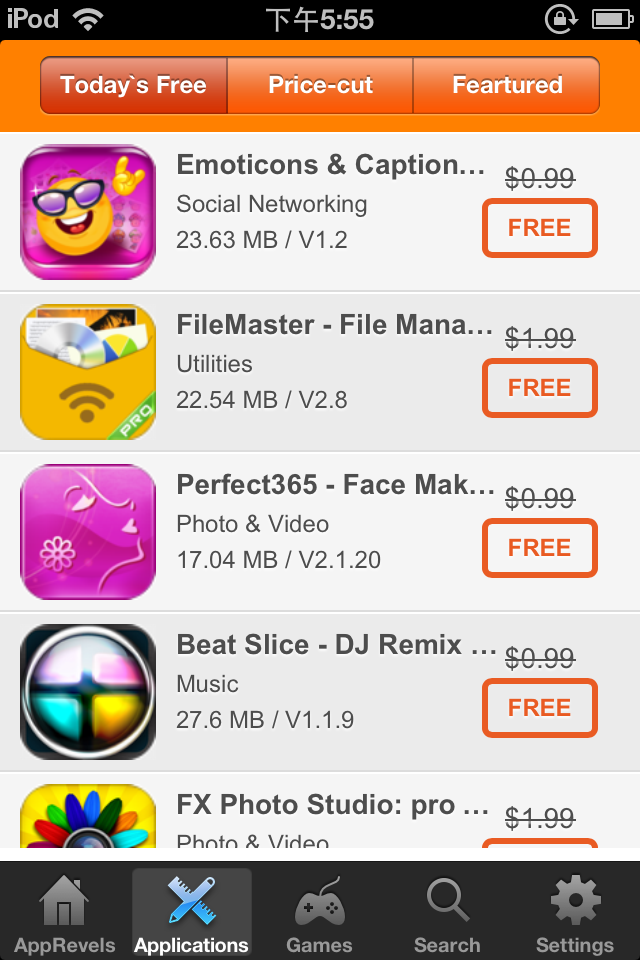 AppRevels for iOS Applications