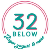32 Below Frozen Yogurt & More Logo