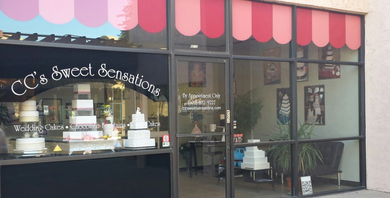 Company Logo For CC's Sweet Sensations, Wedding Cakes'
