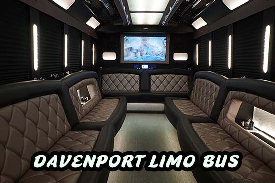 Davenport Limo Bus - The Best In Iowa State Limousine and Party Bus Rentals Logo