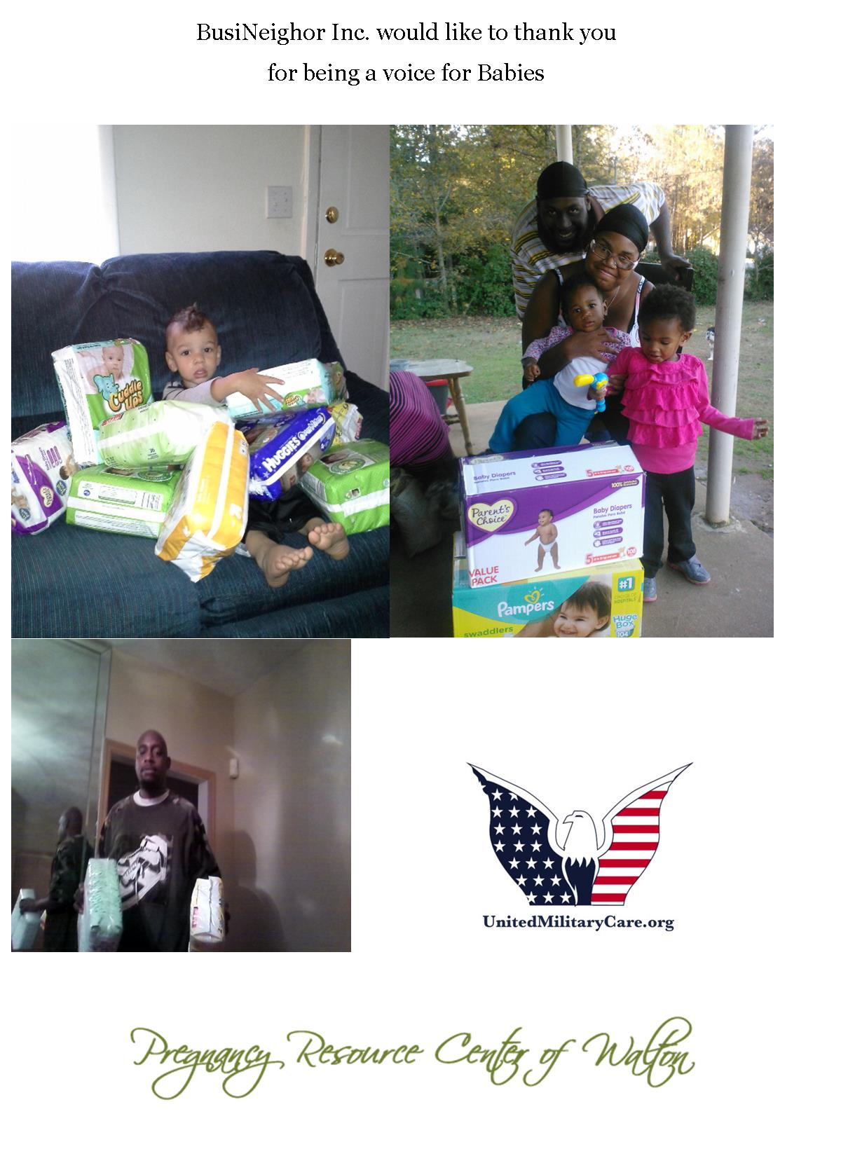 Recipients of Diapers