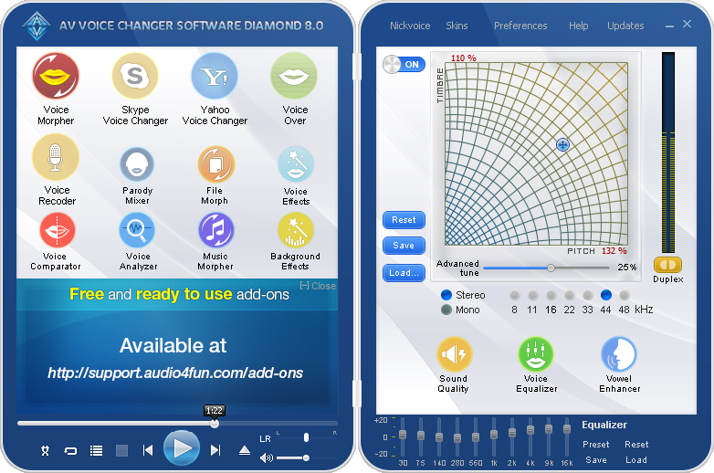 Voice Changer Software 8.0 Diamond