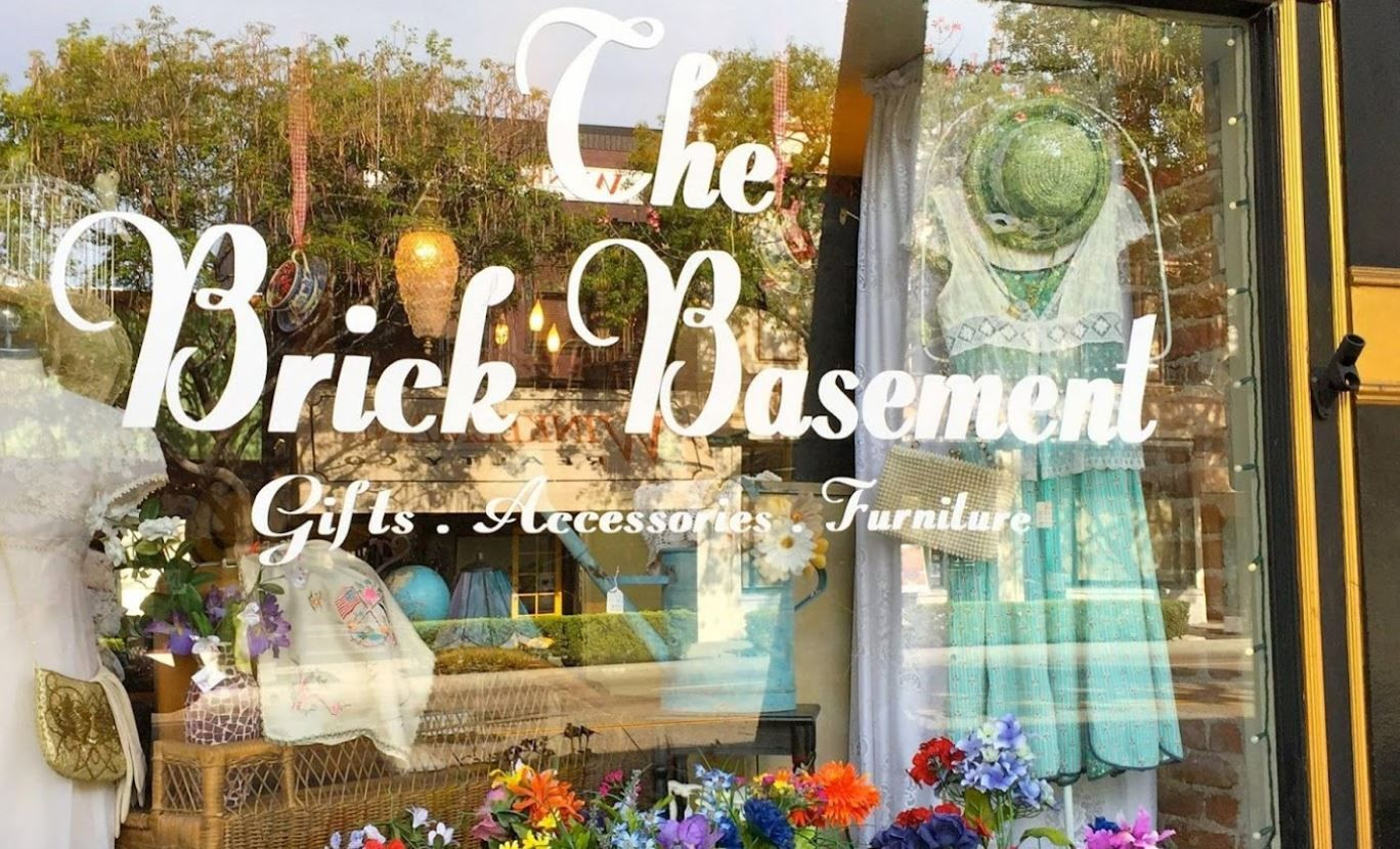 Company Logo For The Brick Basement Vintage Mall'