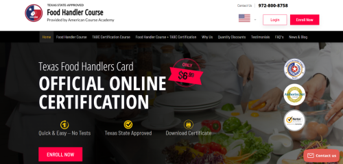 Company Logo For American Course Academy'