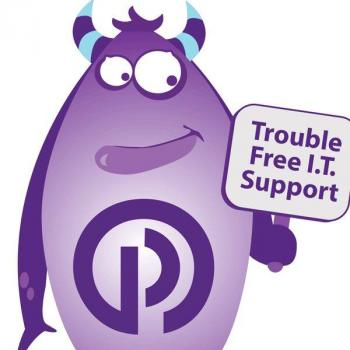 Company Logo For The Purple Guys IT Support'