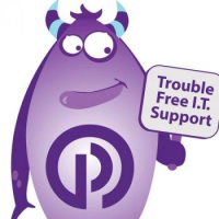 The Purple Guys IT Support Logo