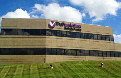 Company Logo For The Purple Guys IT Support'