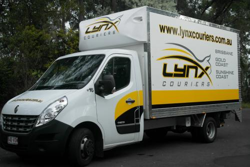 Company Logo For Lynx Couriers'