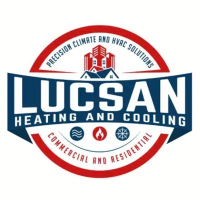 Lucsan Heating and Cooling Logo