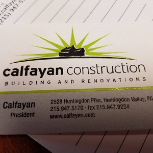 Calfayan Construction Associates Logo