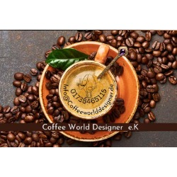 Coffee World Designer Logo