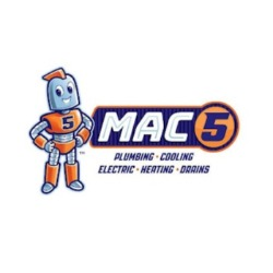 MAC 5 Services: Plumbing, Air Conditioning, Electrical, Heating, & Drain Experts Logo