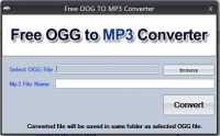Convert Ogg to mp3
