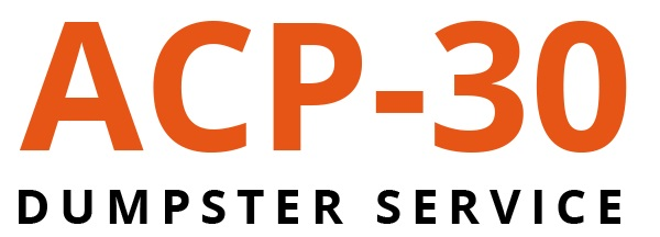 ACP-30 Dumpster Service Logo