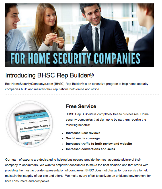 BHSC Rep Builder&reg;'