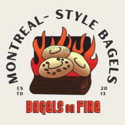 Company Logo For Bagels On Fire'