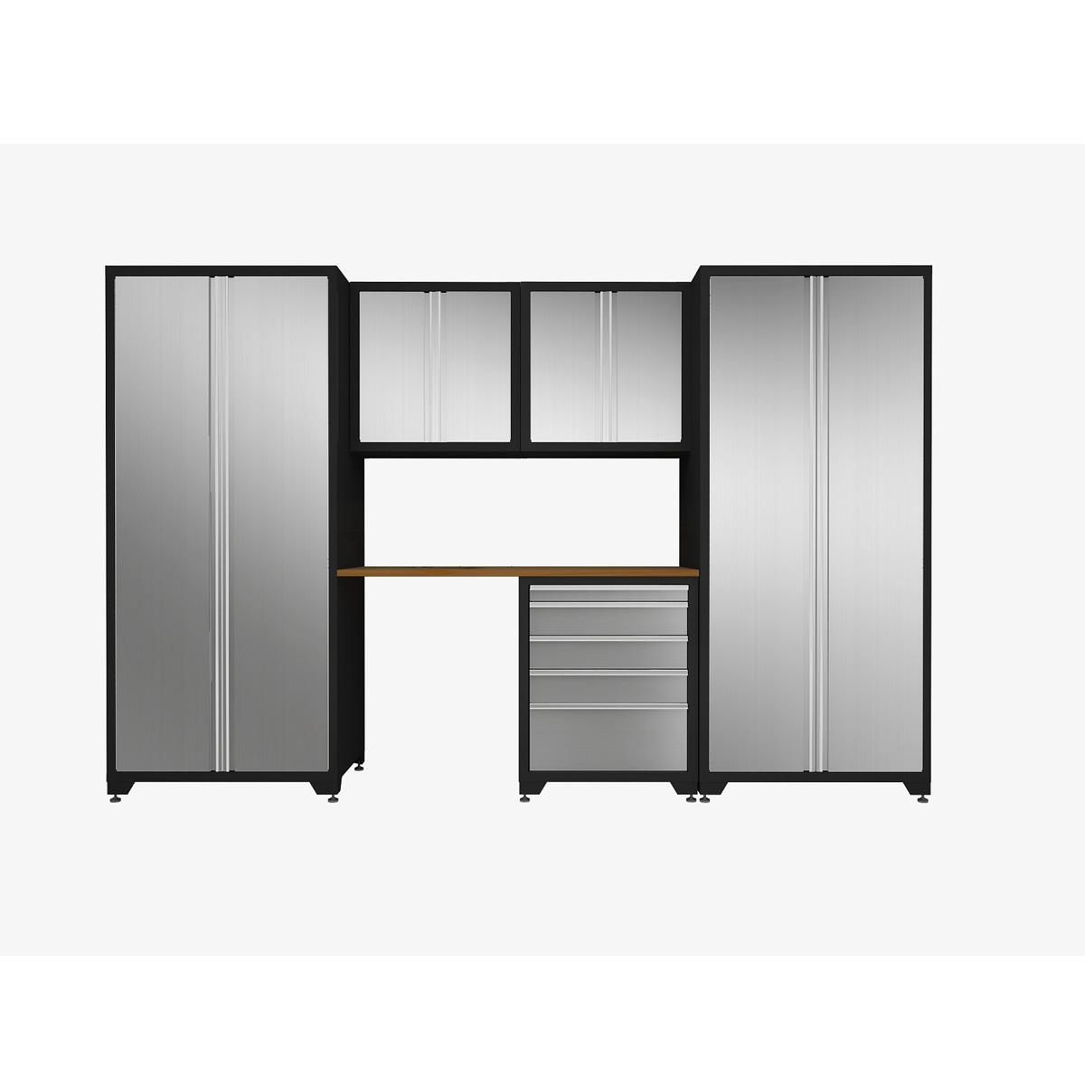 NewAge Pro Series 6 Piece Stainless Steel Cabinetry Set'