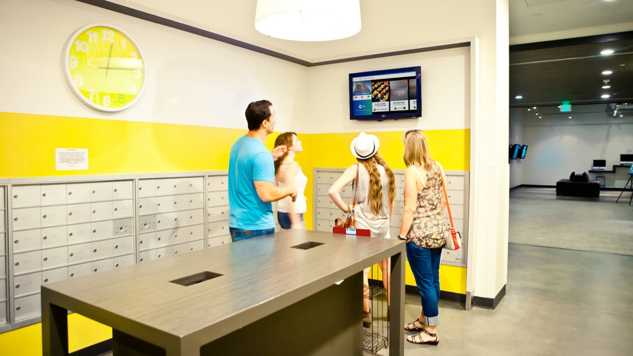 Cuttle residents using Cuttle TV to connect'