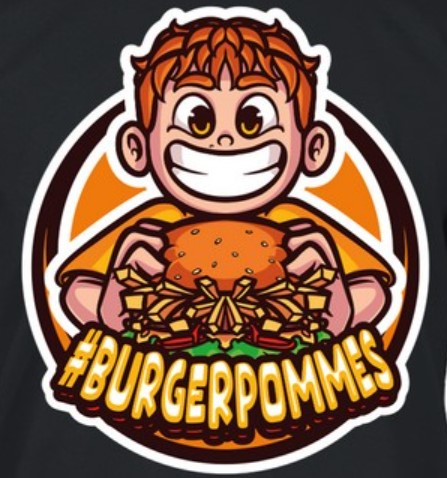 Burger Pommes Merch Logo