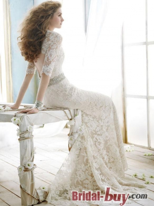 Bridal-buy.com Unveils Its New Designs of Lace Wedding Dress'