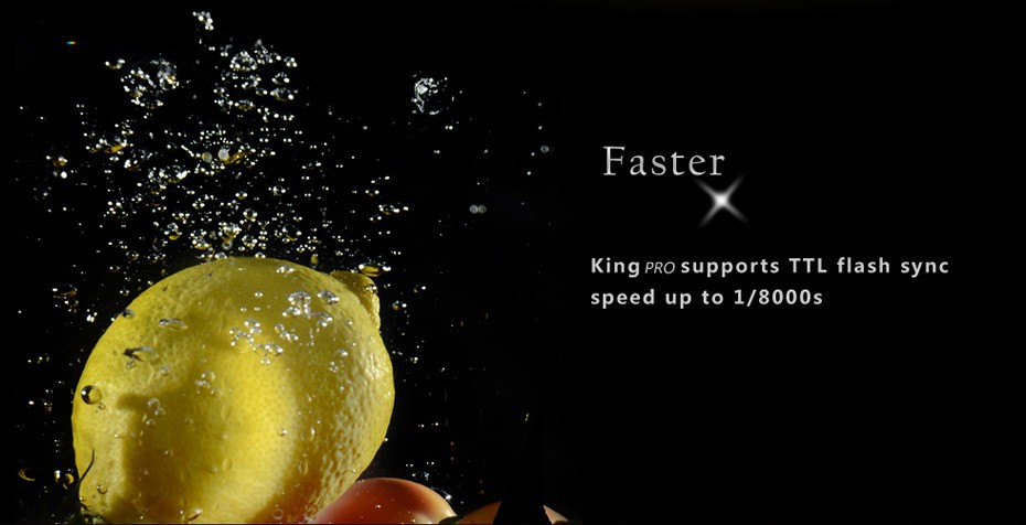 PIXEL King E-TTL II Wireless Flash Trigger for Canon'