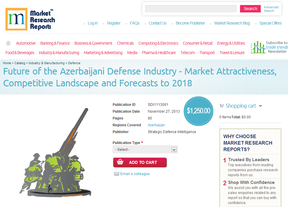 Future of the Azerbaijani Defense Industry'