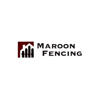 Maroon Fencing Logo