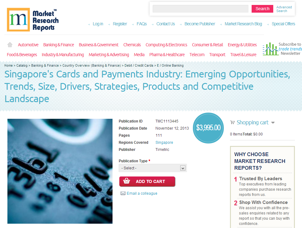 Singapore's Cards and Payments Industry'