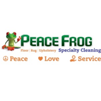 Peace Frog Specialty Cleaning Logo