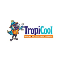 TropiCool Heating Air Conditioning Plumbing Logo