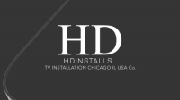 HDInstalls TV Installation Chicago Co. Logo