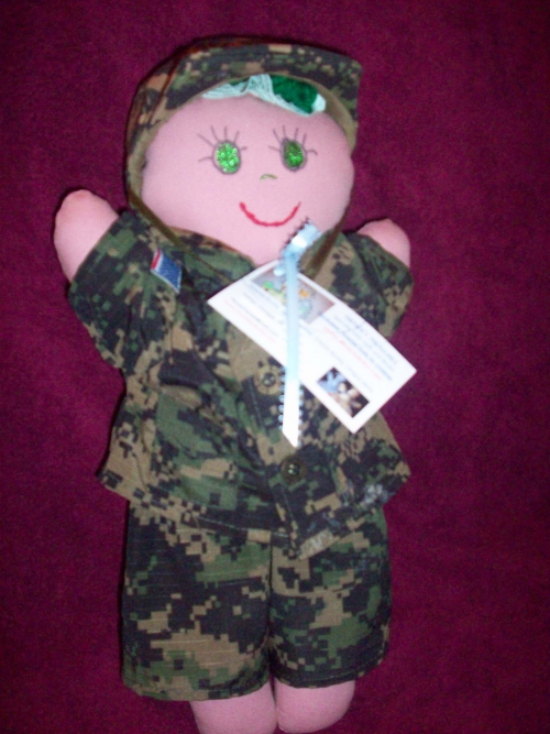 Military Buddy Doll for Kids'