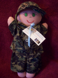 Military Buddy Doll for Kids
