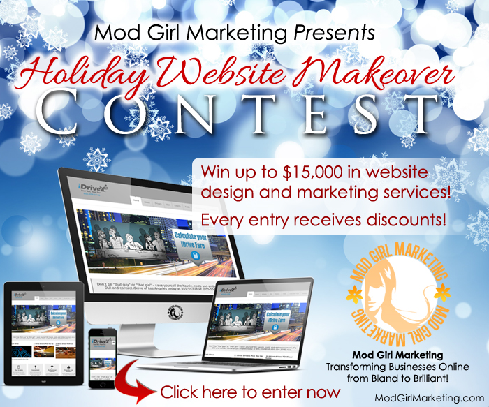 Website Makeover Contest by Mod Girl Marketing'