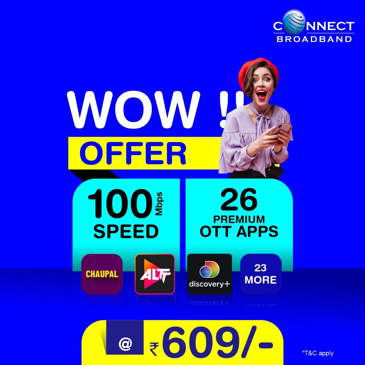 Connect Broadband Fiber Connection'