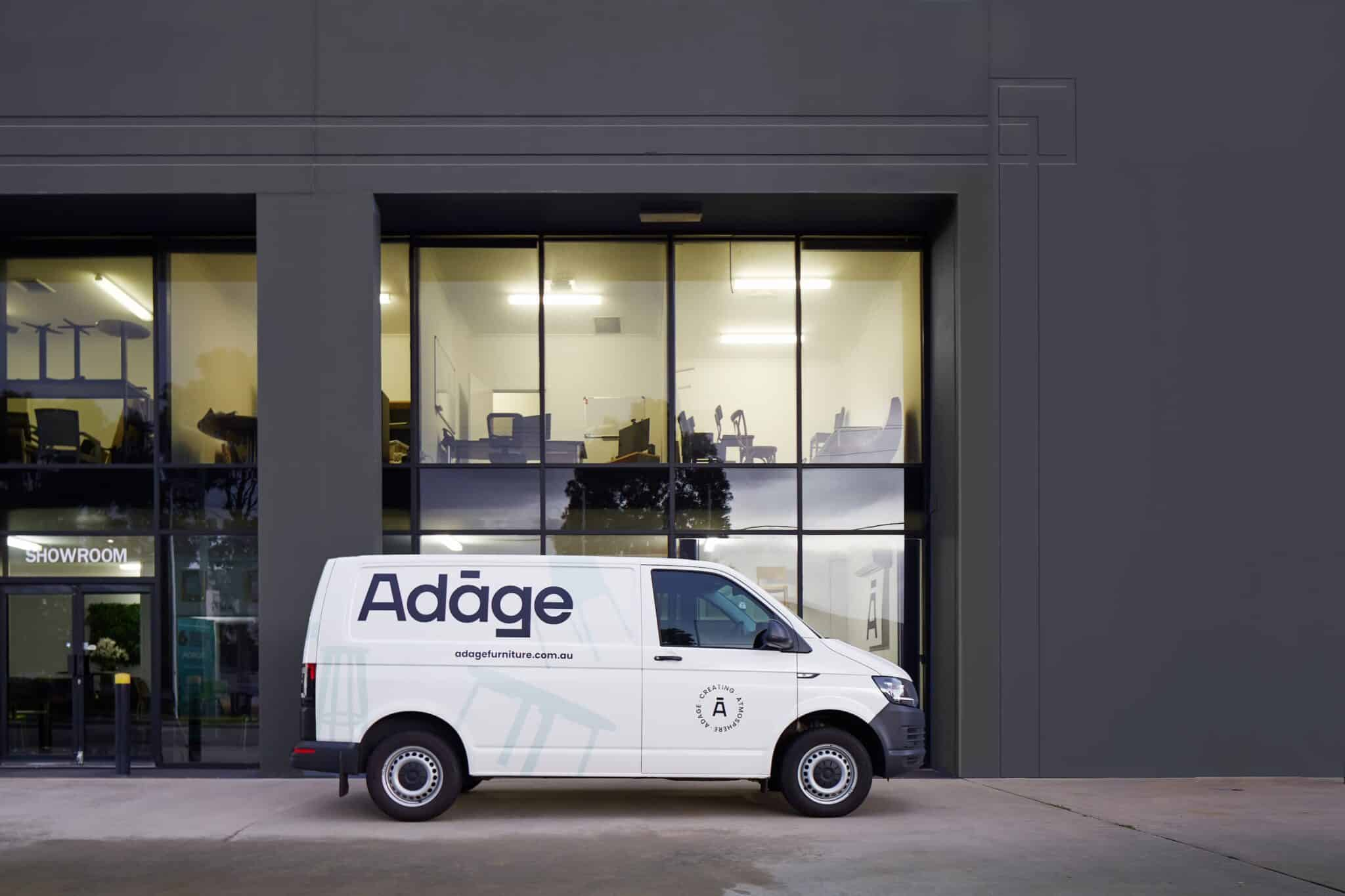 Adage Van Mobile Furniture Showroom'