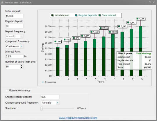 Interest Calculator