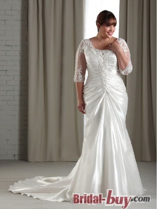 Cheap Plus Size Wedding Dresses Recently Announced By Bridal'