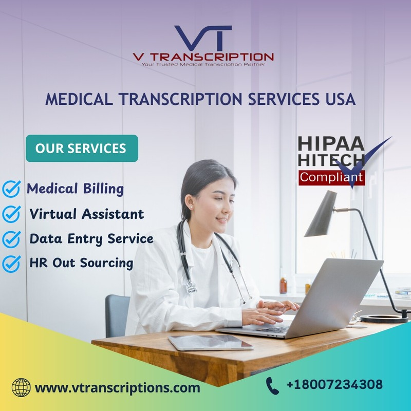 Medical Transcription Services USA | V Transcription'