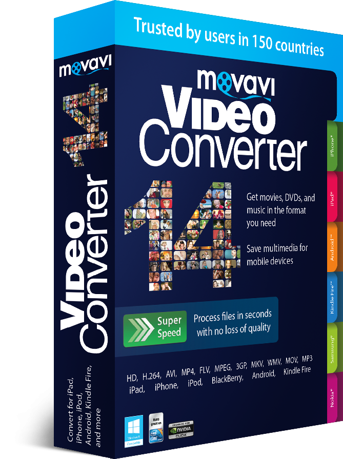 Movavi Video Converter 14 boxshot