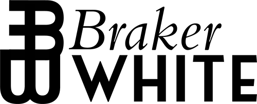 Braker White Logo'